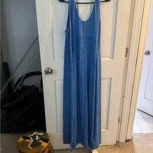 Halara NWT U-Neck Flowy Maxi Casual Tank Dress